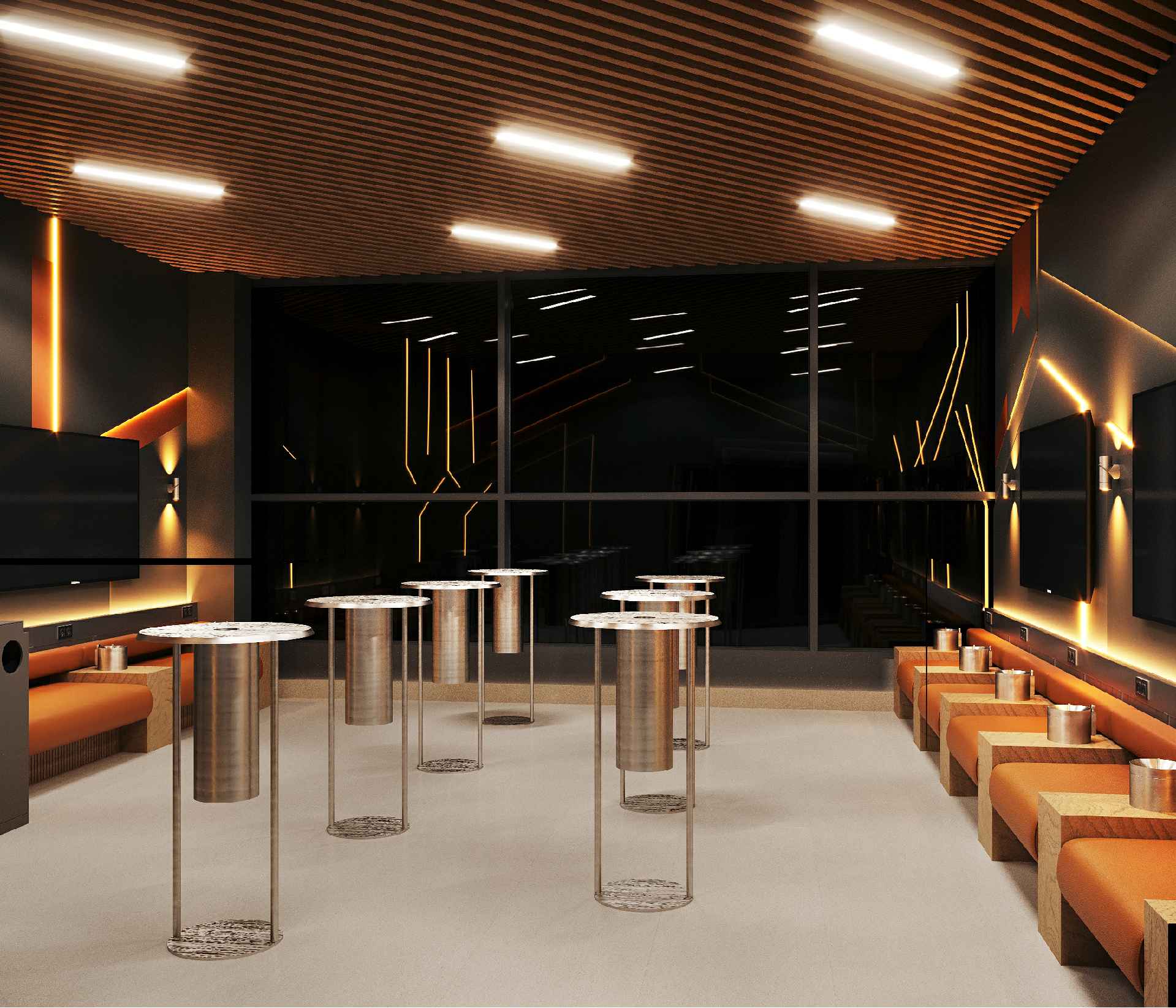 Almaty pilot lounge seating design